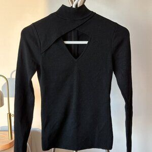 Michael Kors Heart shape cut Turtle Neck Size S Excellent condition